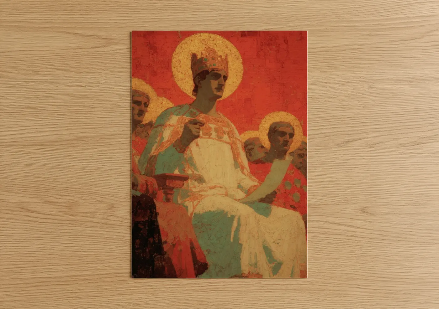 Constantine the Great Byzantine Icon Wall Art