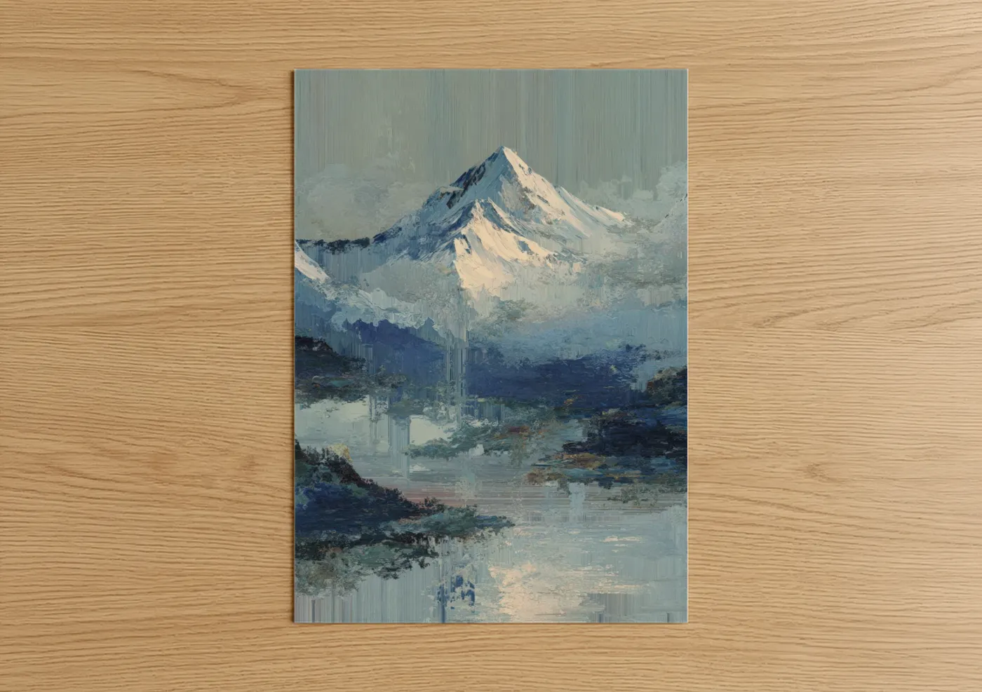 Snow-Capped Mount Everest Landscape Wall Art