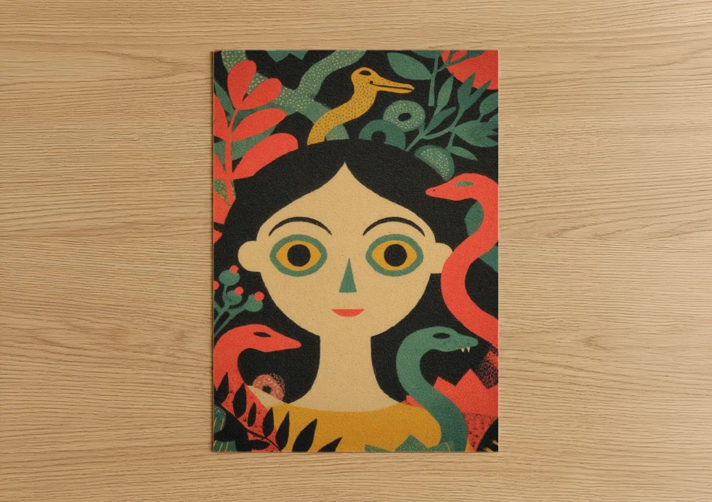 Medusa Garden Mythical Creature Wall Art