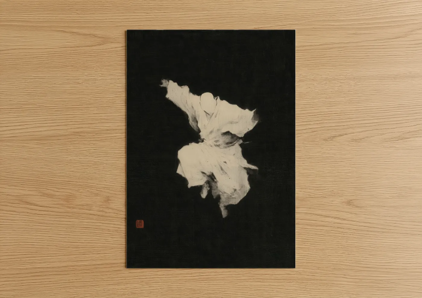 Monochrome Kung Fu Martial Arts Wall Art