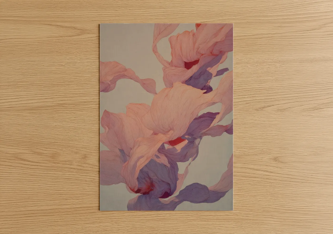 Flowing Zumba Dance Movement Wall Art