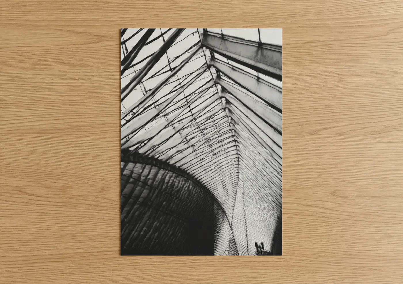 Geometric Skylight Architecture Print Wall Art