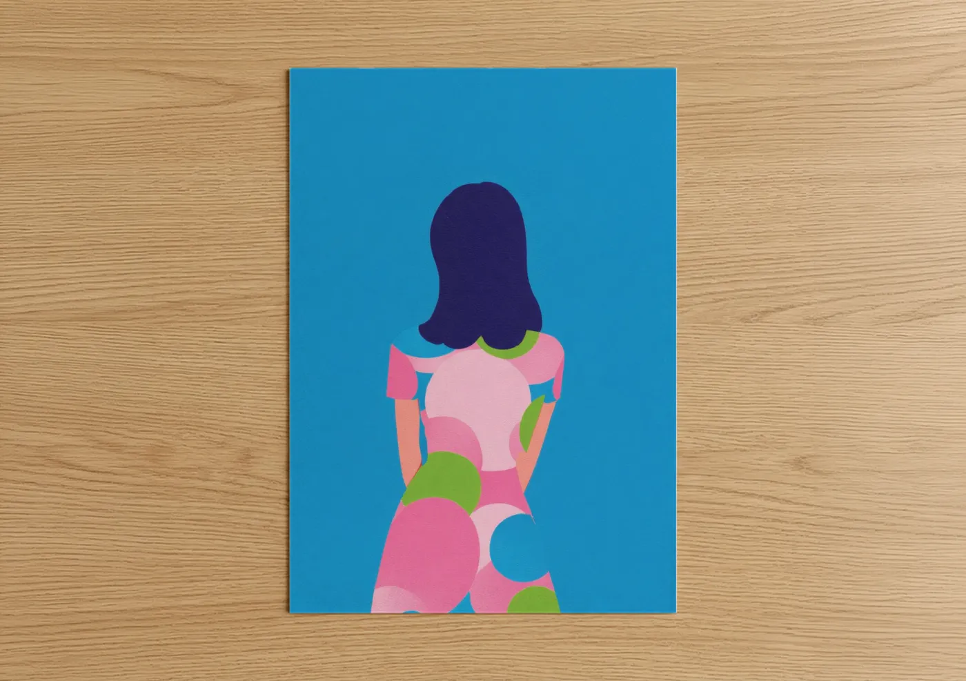Colorful Fashion Illustration Wall Art
