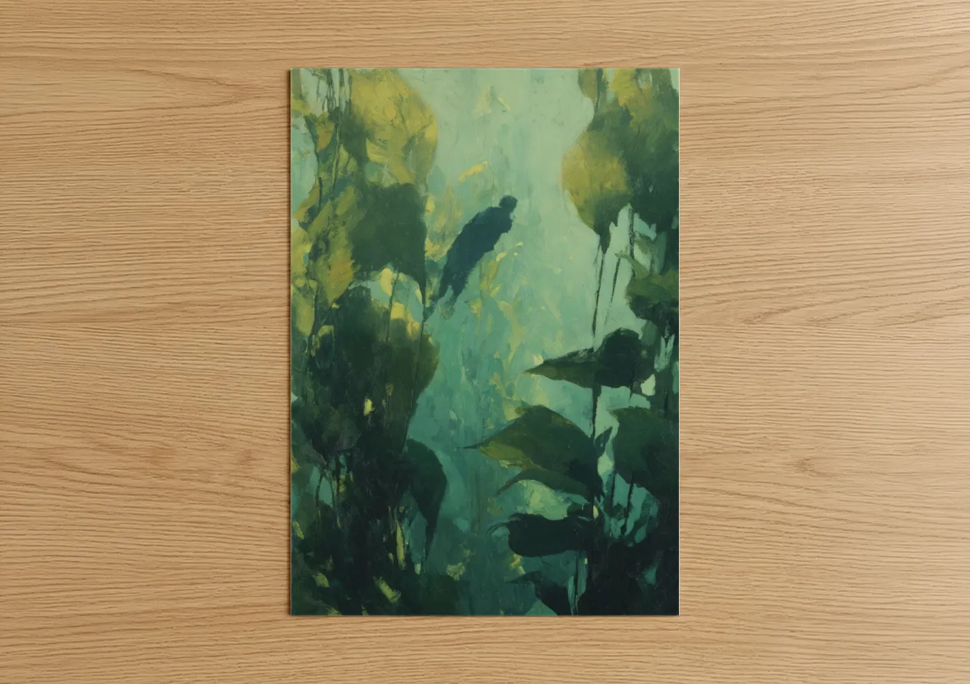 Kelp Forest Snorkeling Underwater Adventure Wall Art