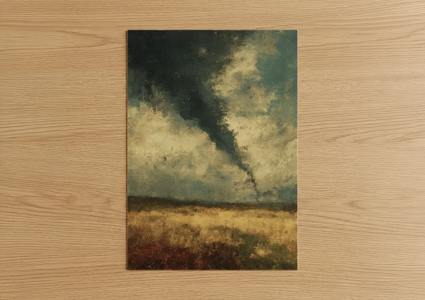 Stormy Tornado Natural Wonder Wall Art