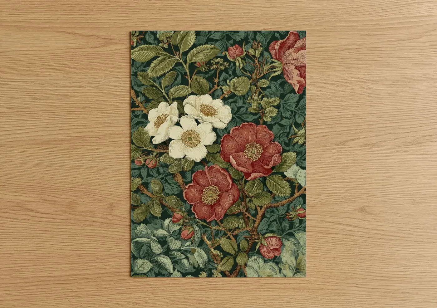 Romantic Garden Peonies Floral Wall Art