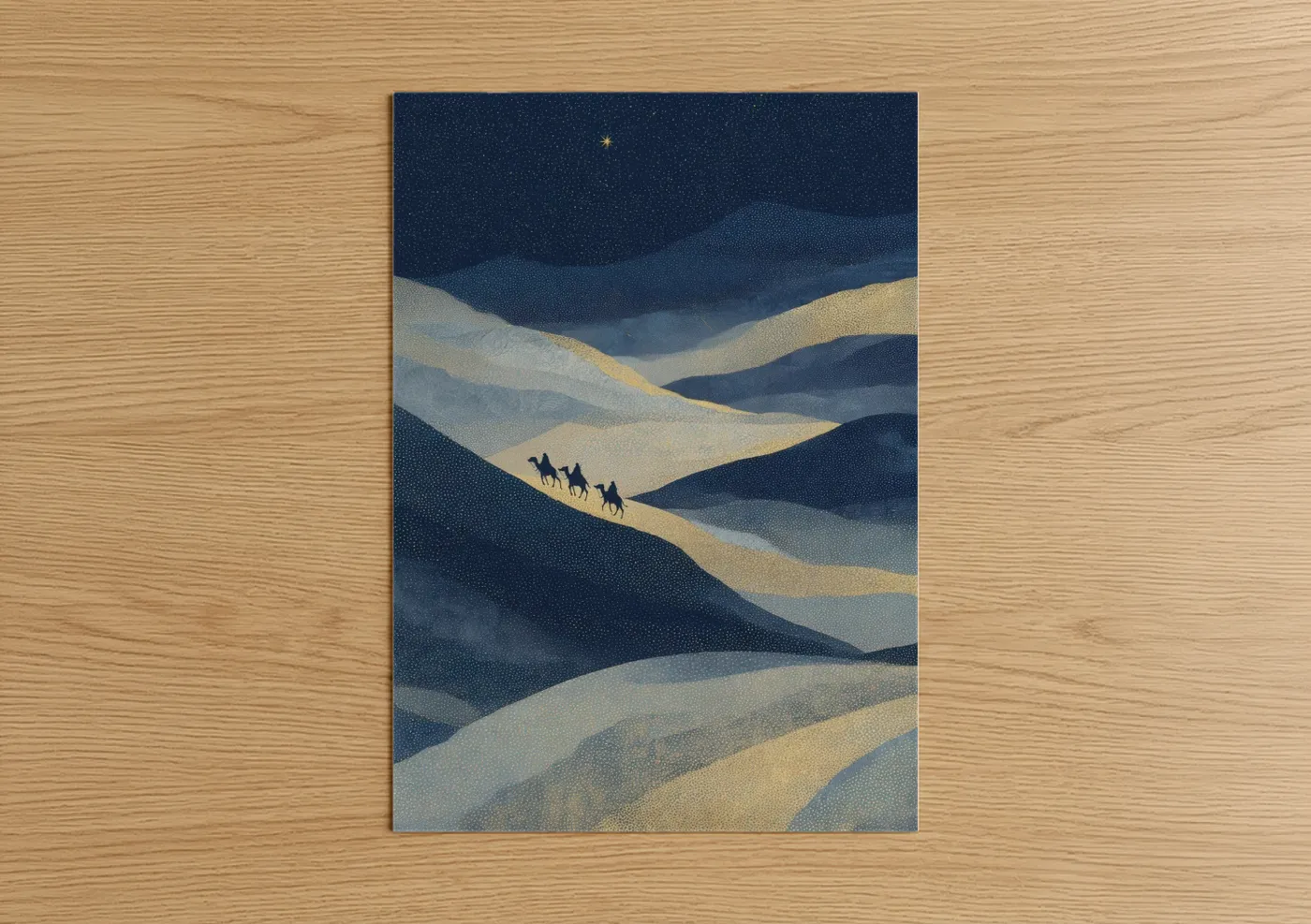 Desert Epiphany Star Night Sky Wall Art