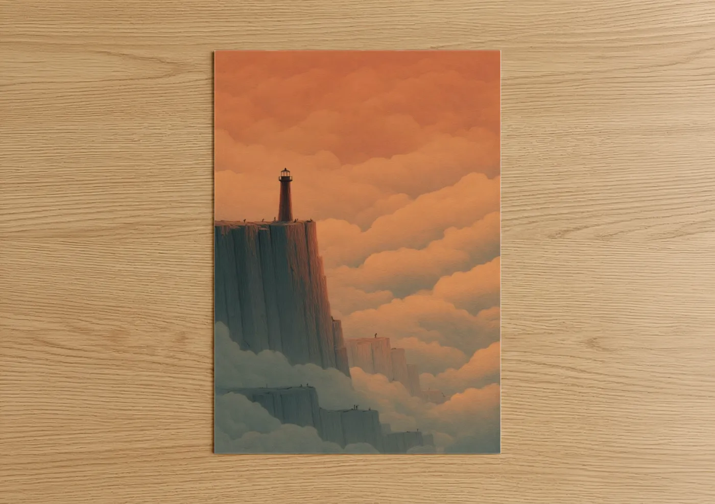 Dreamscape Lighthouse Cloud Sky Wall Art