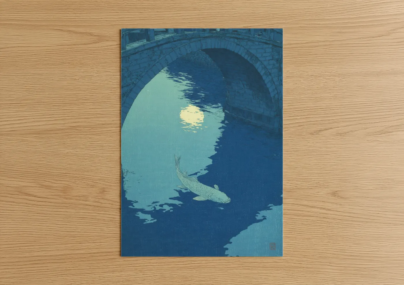 Moonlit Tarpon Underwater Wall Art