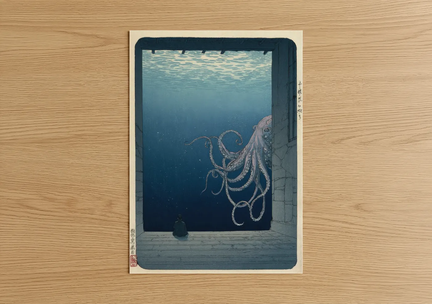 Octopus Wall Art Print