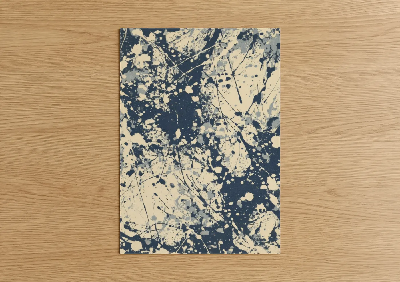 Abstract Expressionism Splatter Wall Art