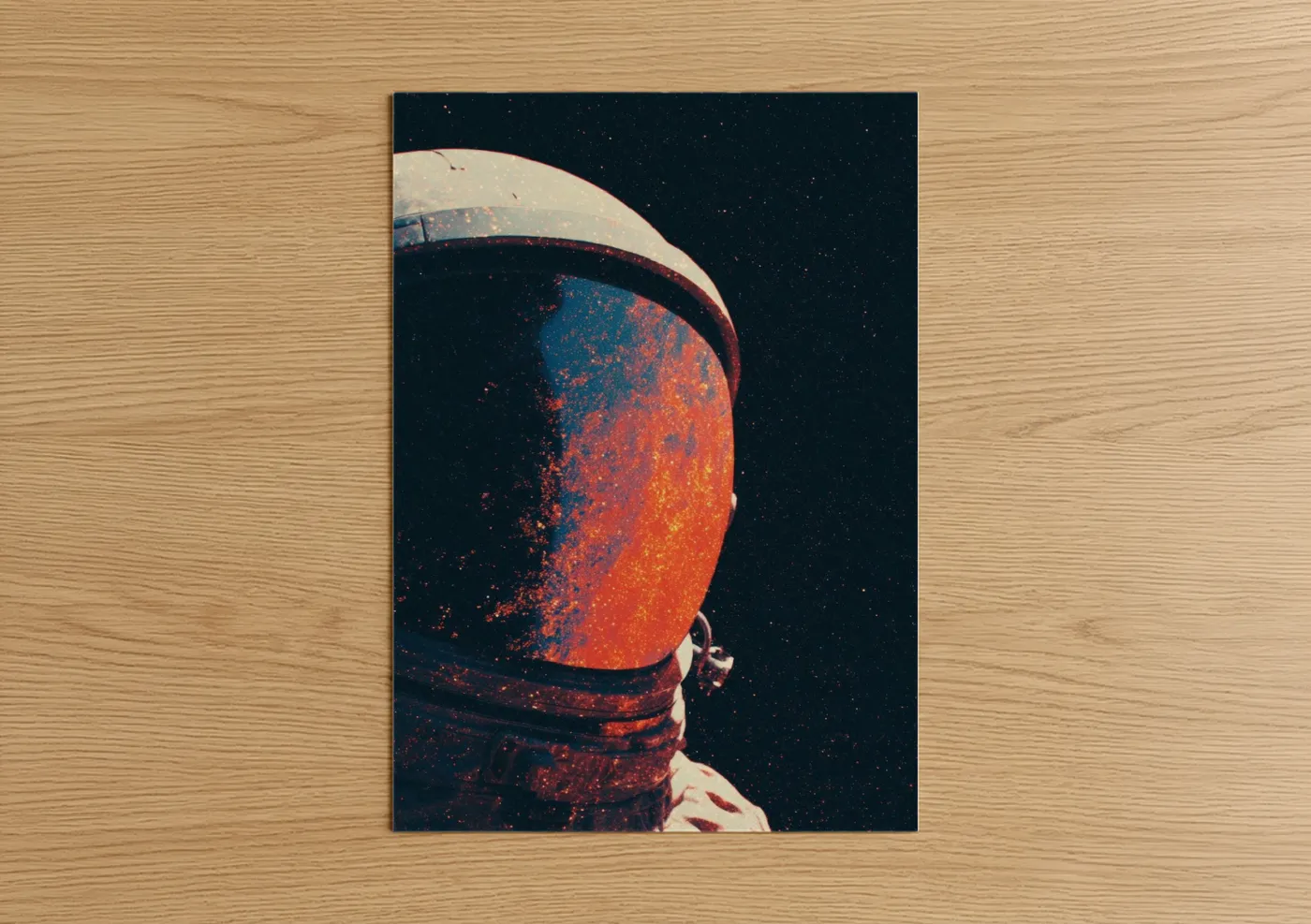 Cosmic Explorer Astronaut Space Wall Art