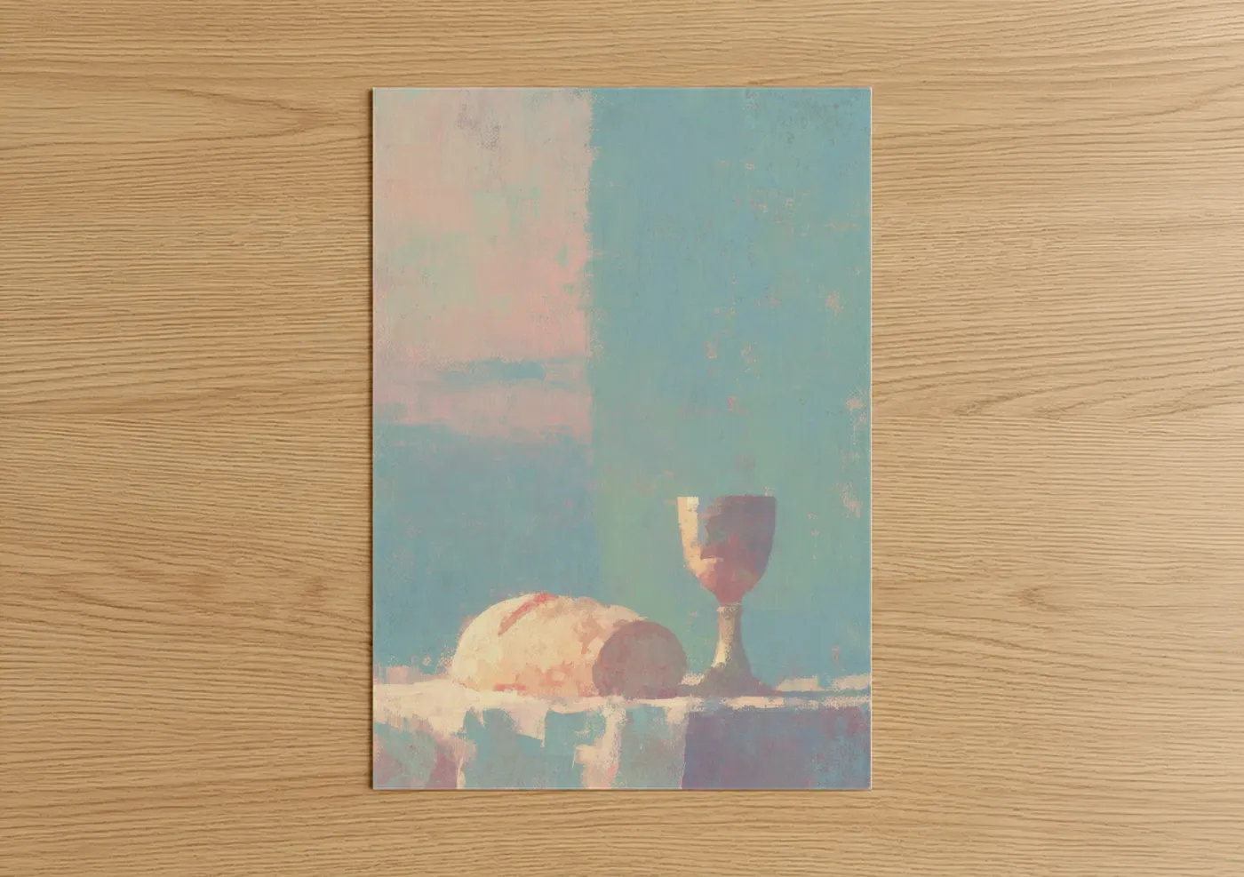 Serene Communion Spiritual Wall Art