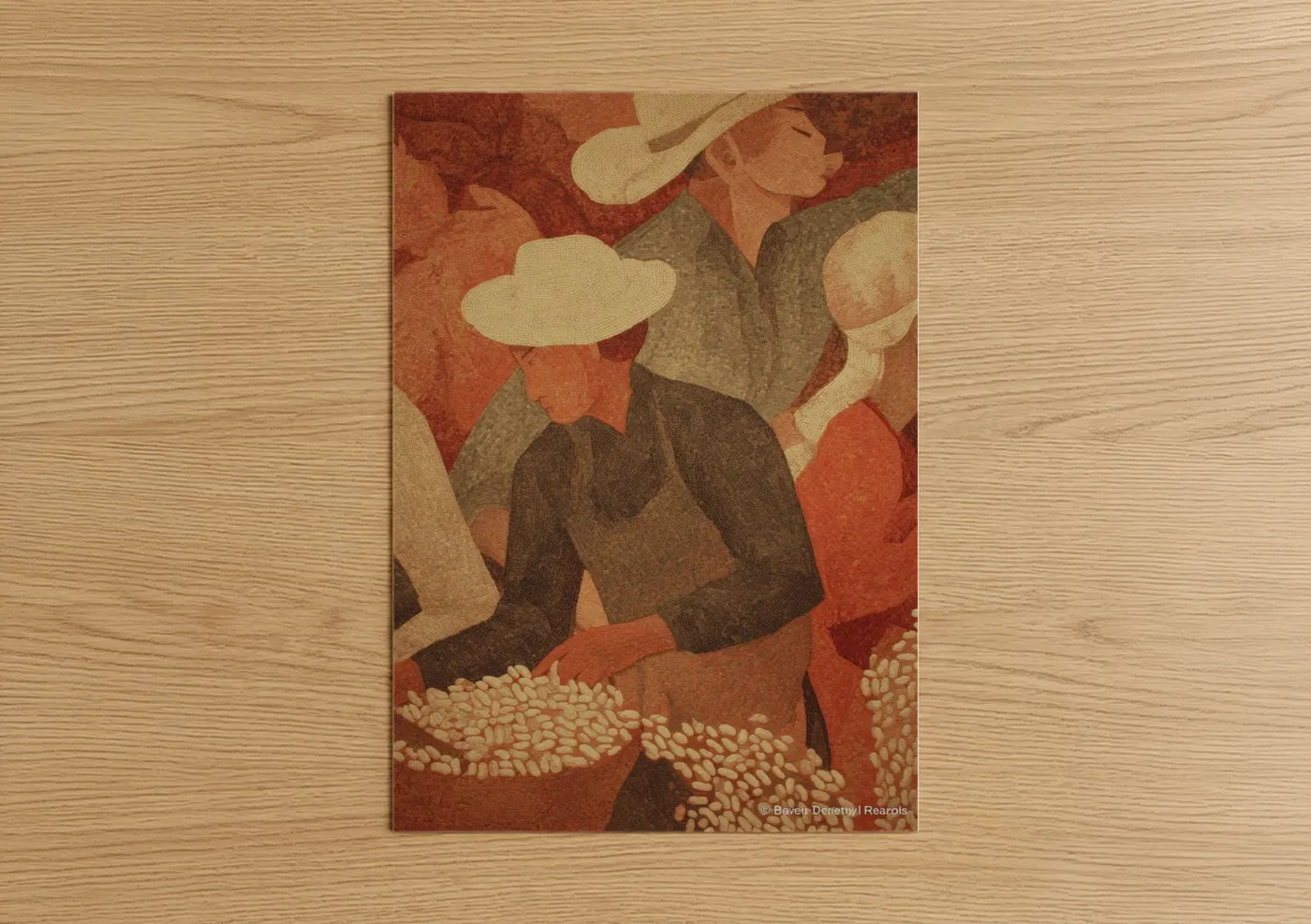 Vintage Pasta Harvest Retro Food Art Wall Art