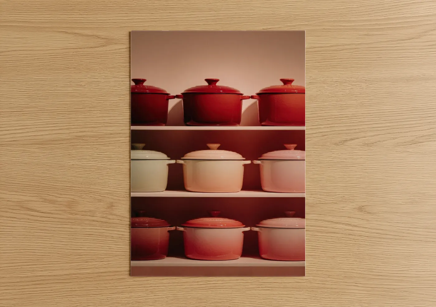Colorful Dutch Ovens Kitchen Decor Wall Art