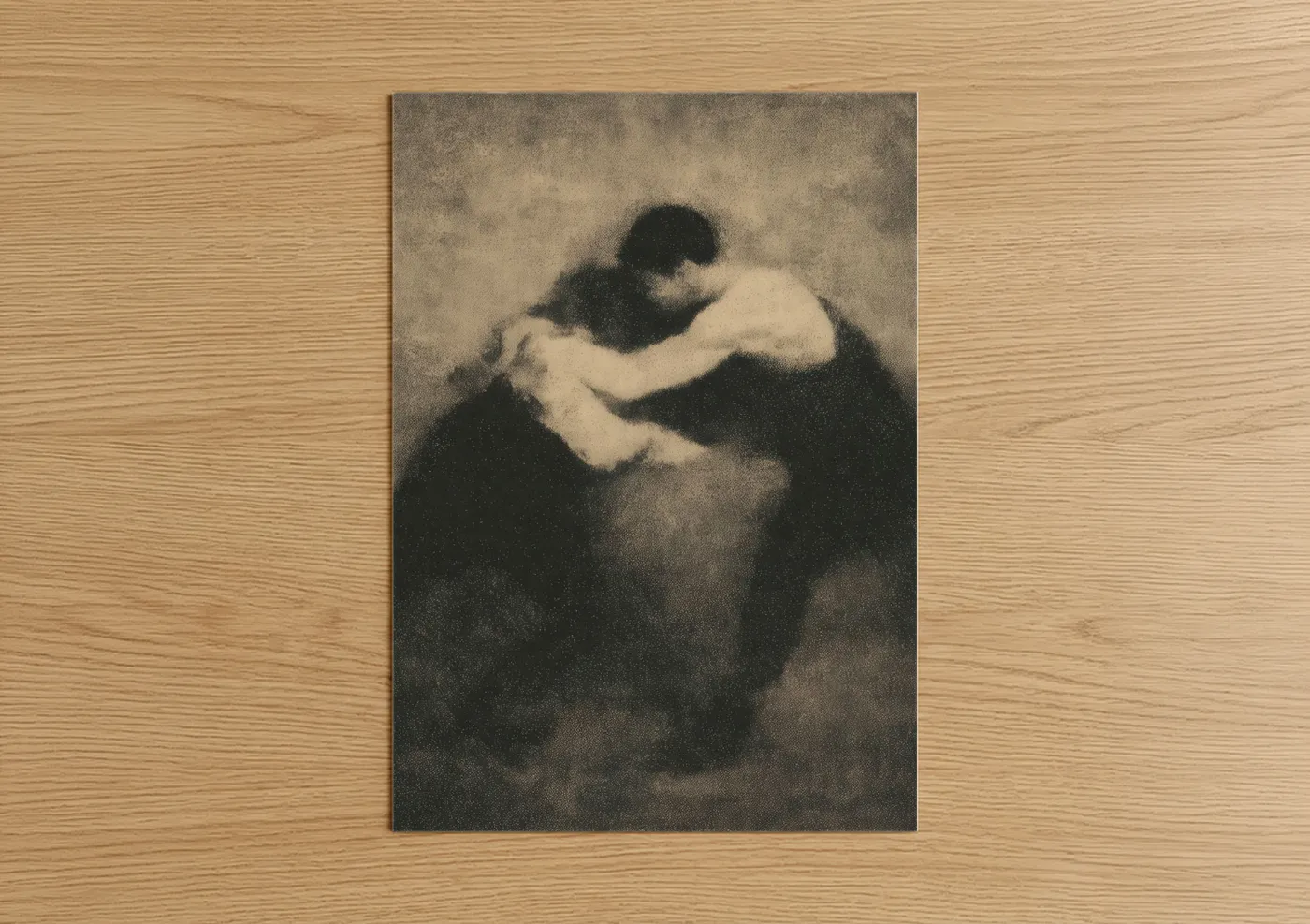 Classical Wrestling Grappling Fine Wall Art