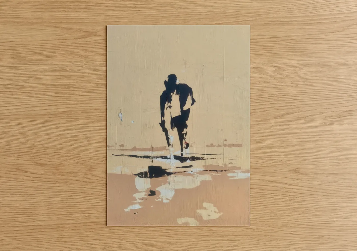 Abstract Runner Minimalist Line Wall Art