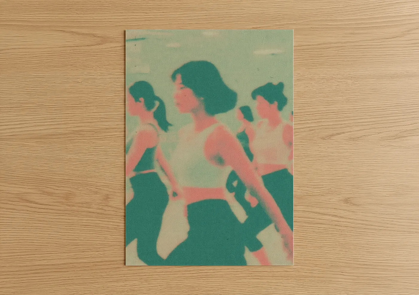 Vibrant Zumba Energy Dance Illustration Wall Art
