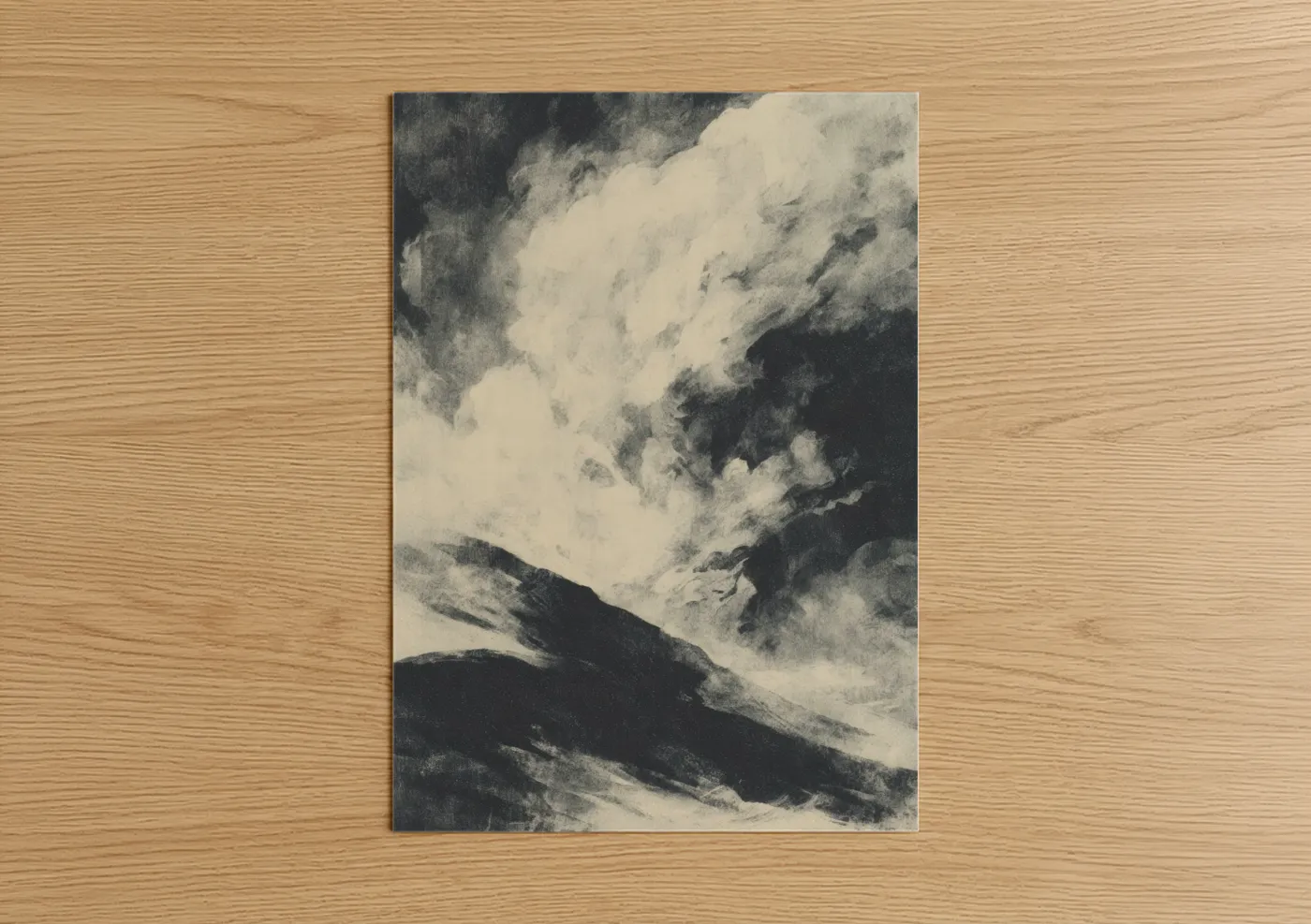 Mystical Storm Cloud Wiccan Wall Art
