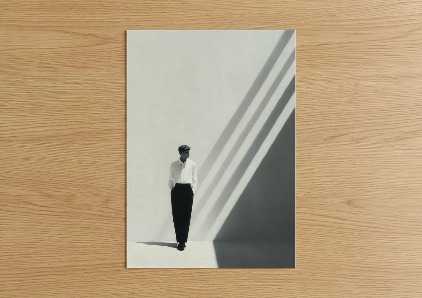 Minimalist Men's Fashion Modern Style Wall Art