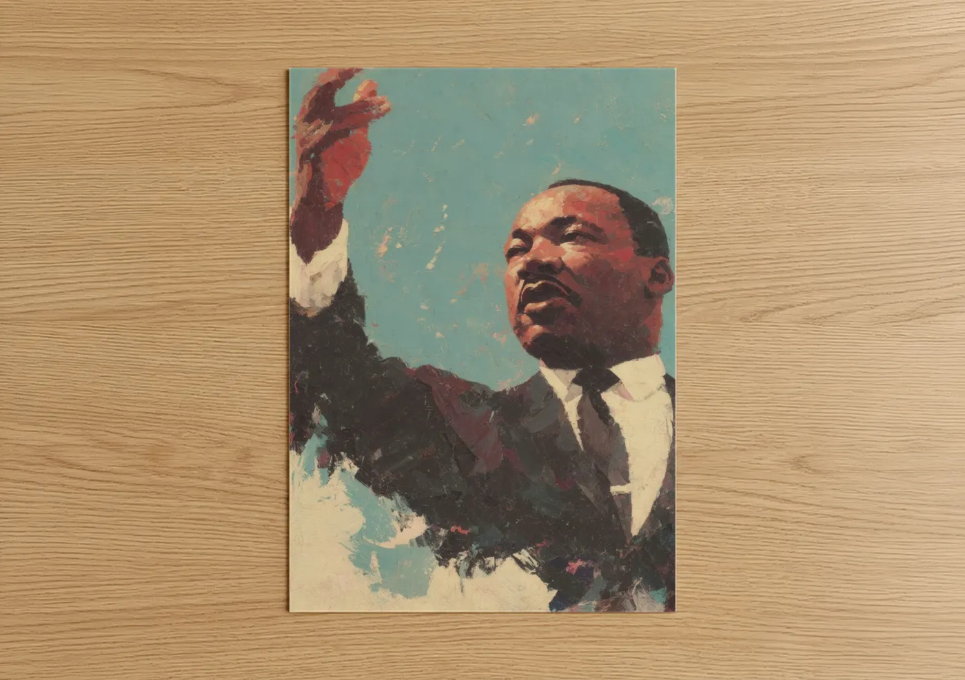 Martin Luther King Jr Civil Rights Poster Wall Art