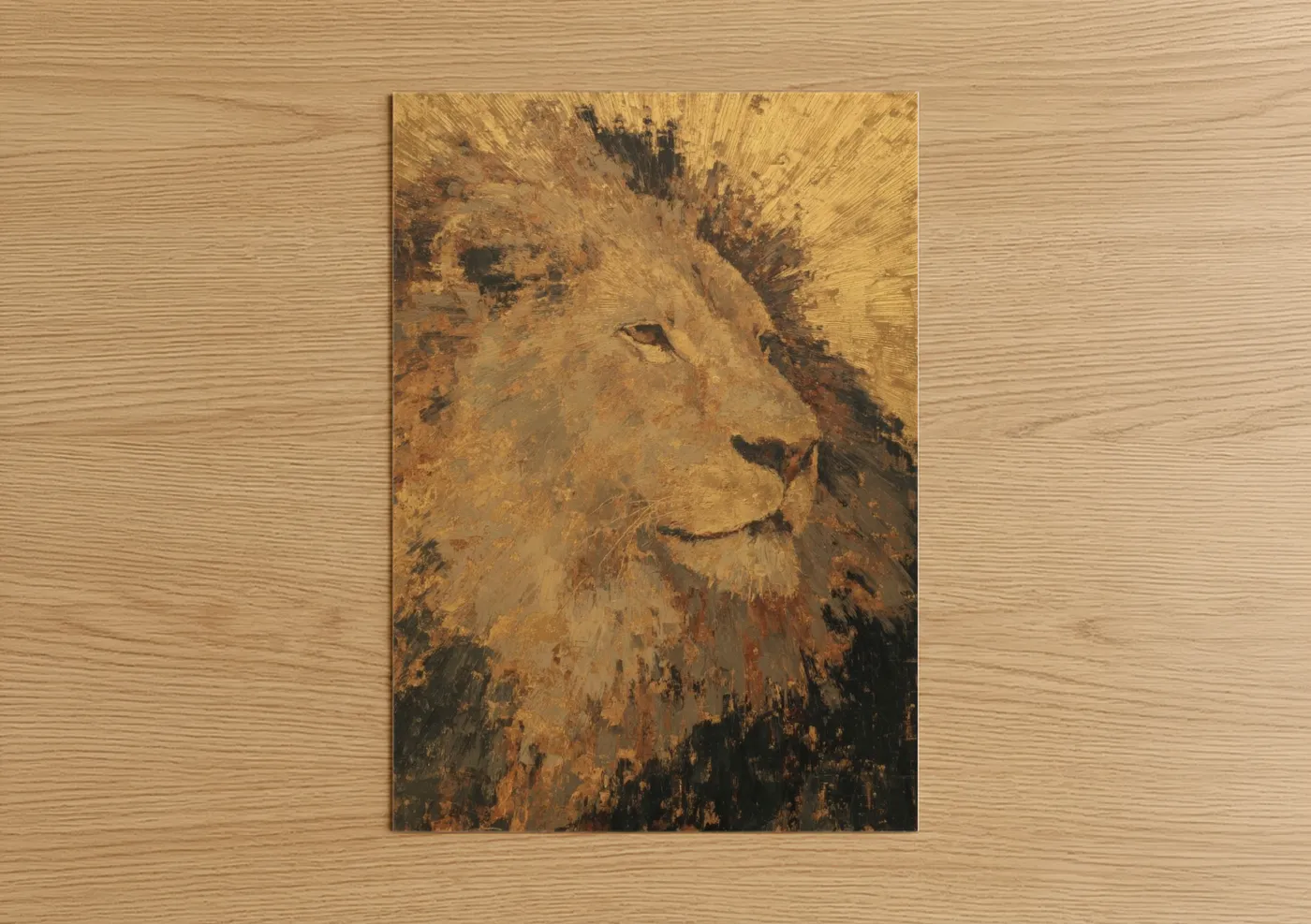 Majestic Leo Zodiac Lion Wall Art