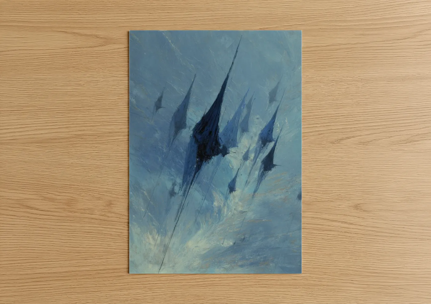 Cosmic Spaceships Sci-Fi Wall Art
