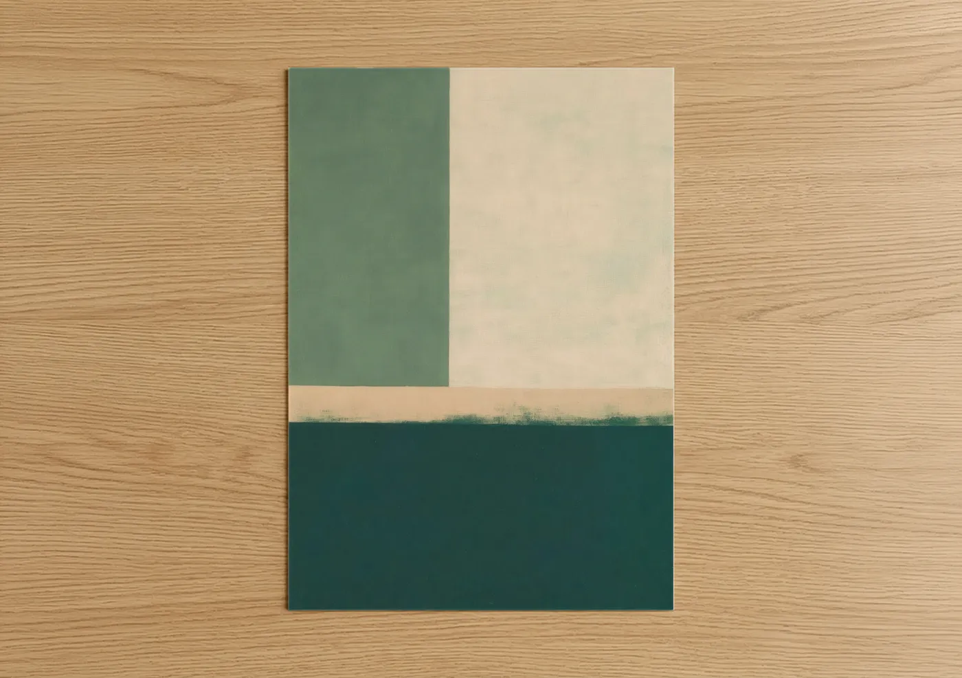 Coastal Minimalist Abstract Wall Art