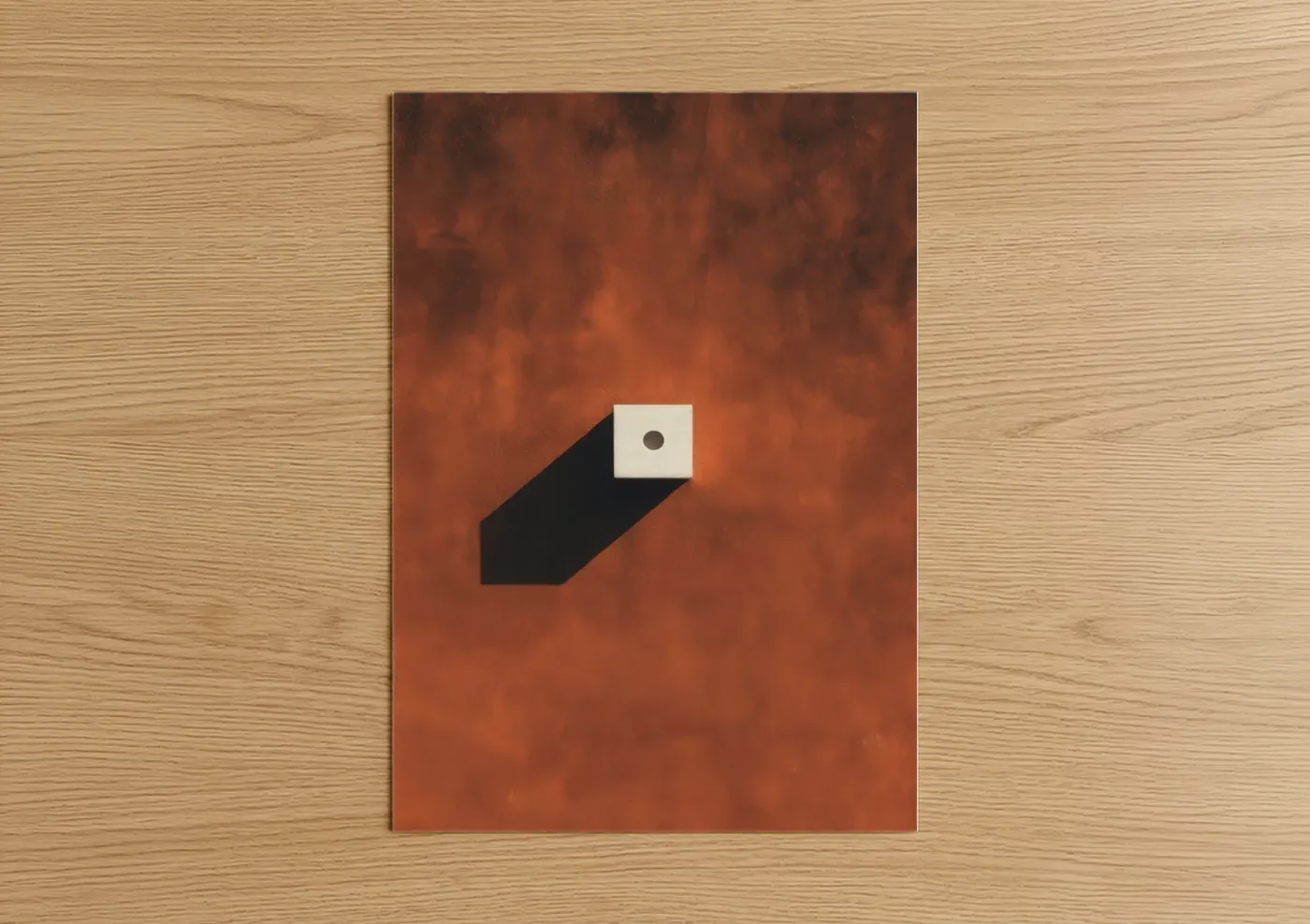 Minimalist Dice Abstract Wall Art