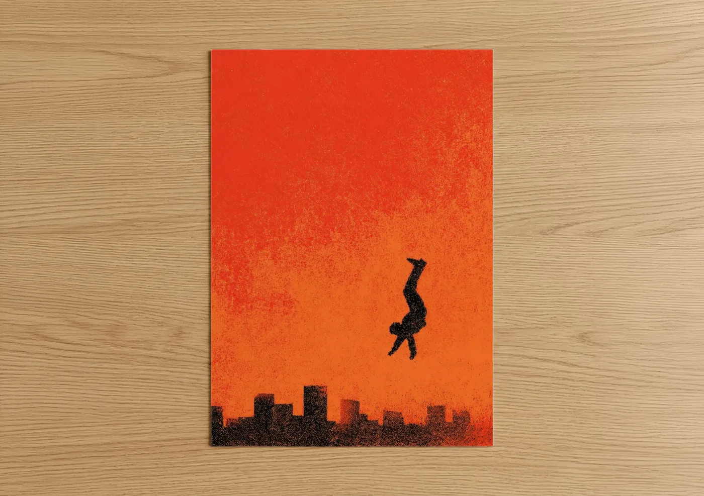 Urban Street Dancer Silhouette Wall Art
