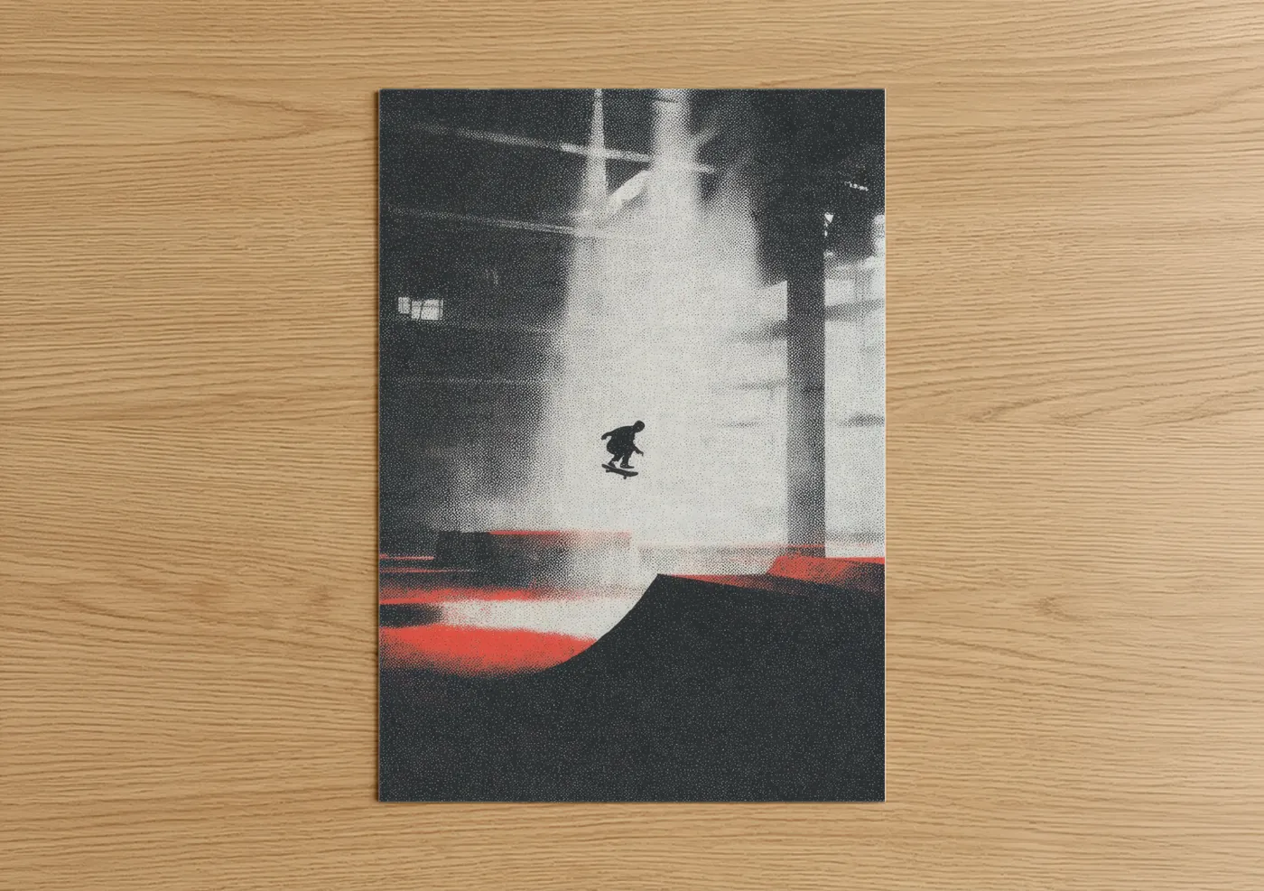 Urban Skateboarder Action Sports Wall Art