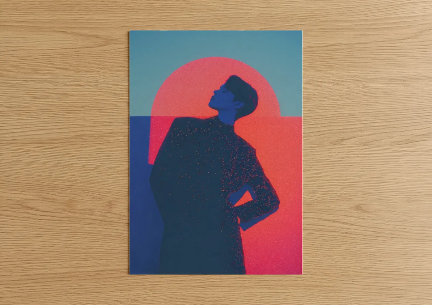 Disco Silhouette Retro Party Wall Art