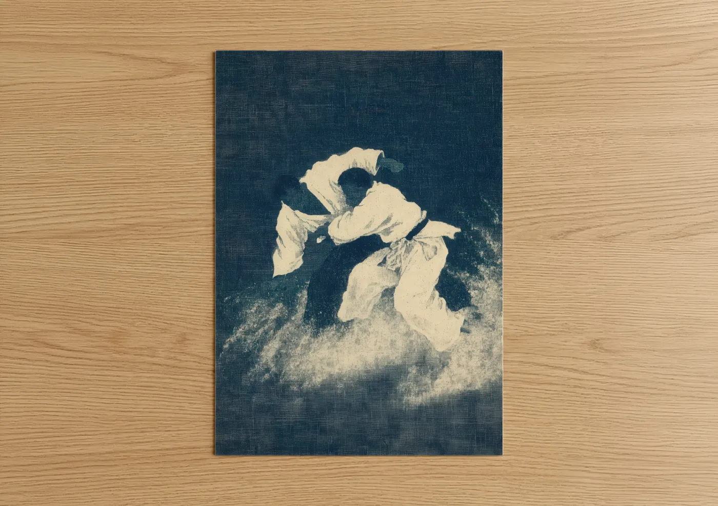 Ethereal Judo Martial Arts Artwork Wall Art