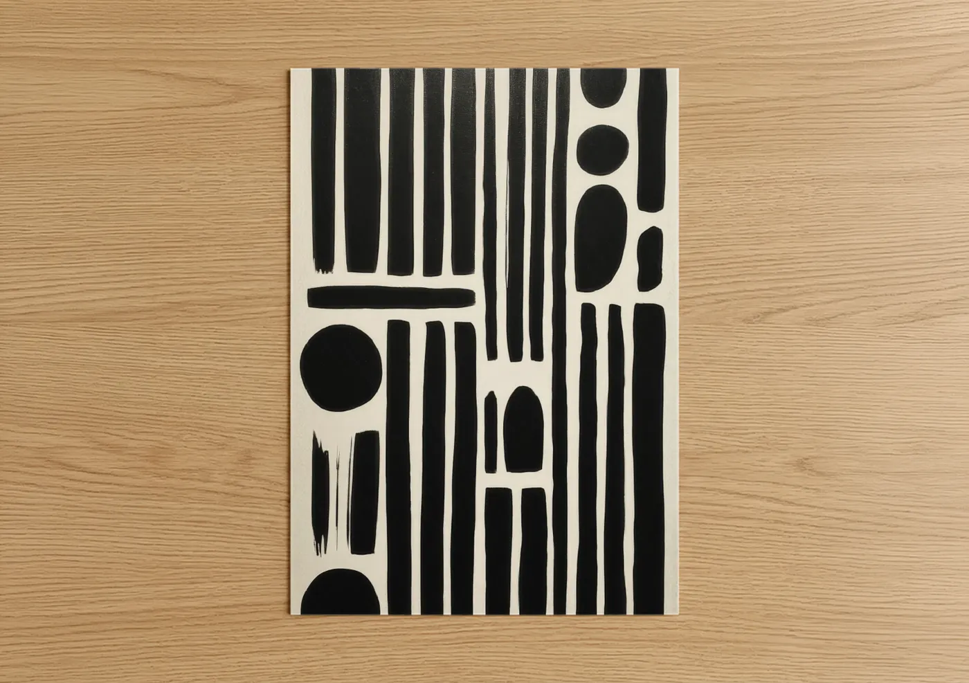 Geometric Minimalist Abstract Wall Art