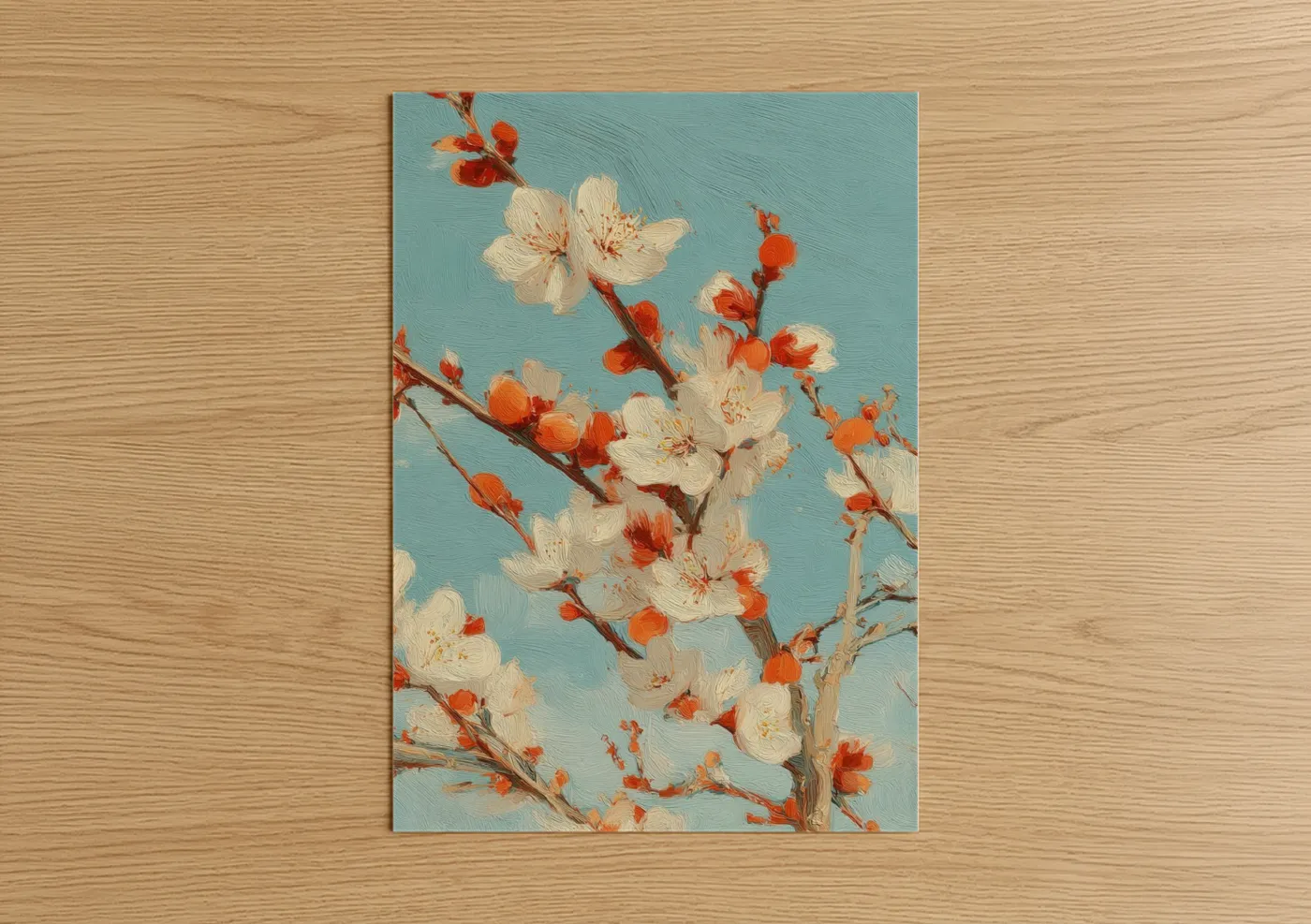 Blossoming Fruit Tree Spring Blossom Wall Art