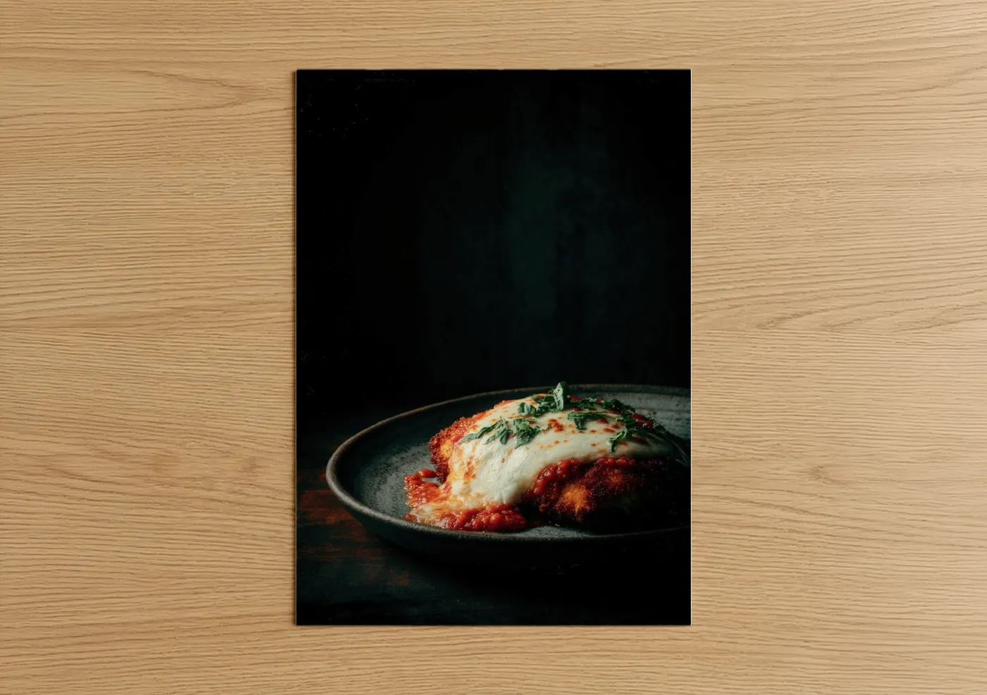 Roasted Chicken with Tomato Sauce Wall Art