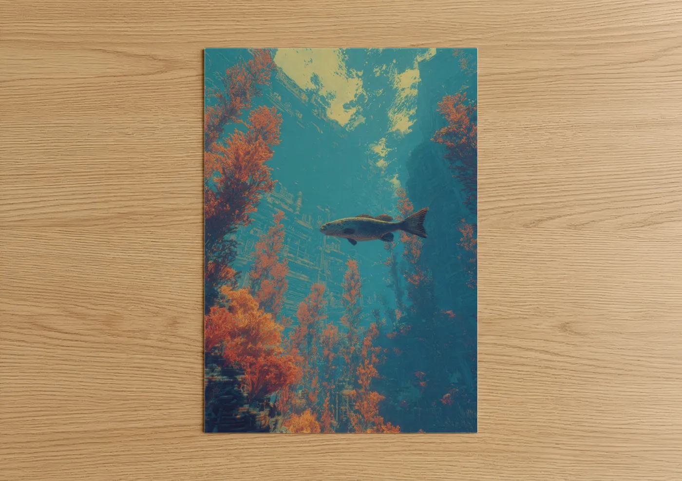 Sunken Snook Deep Sea Underwater Wall Art