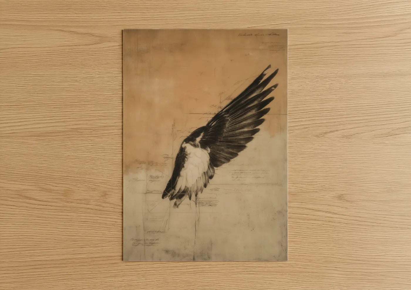 Sketched Cockatiel Bird Drawing Art Wall Art