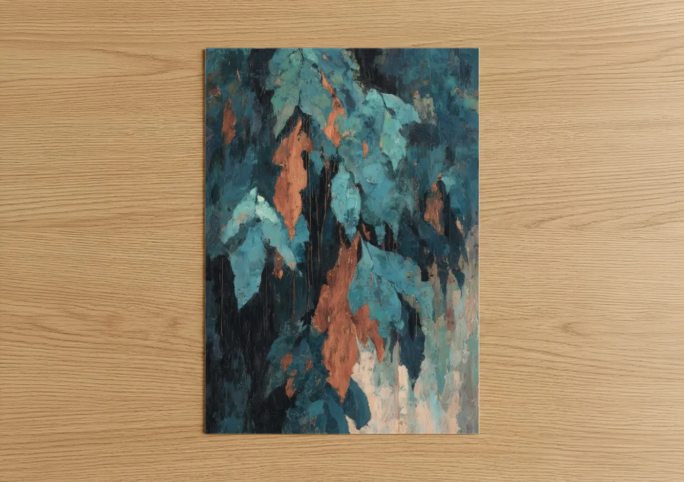 Weathered Cedar Tree Abstract Wall Art