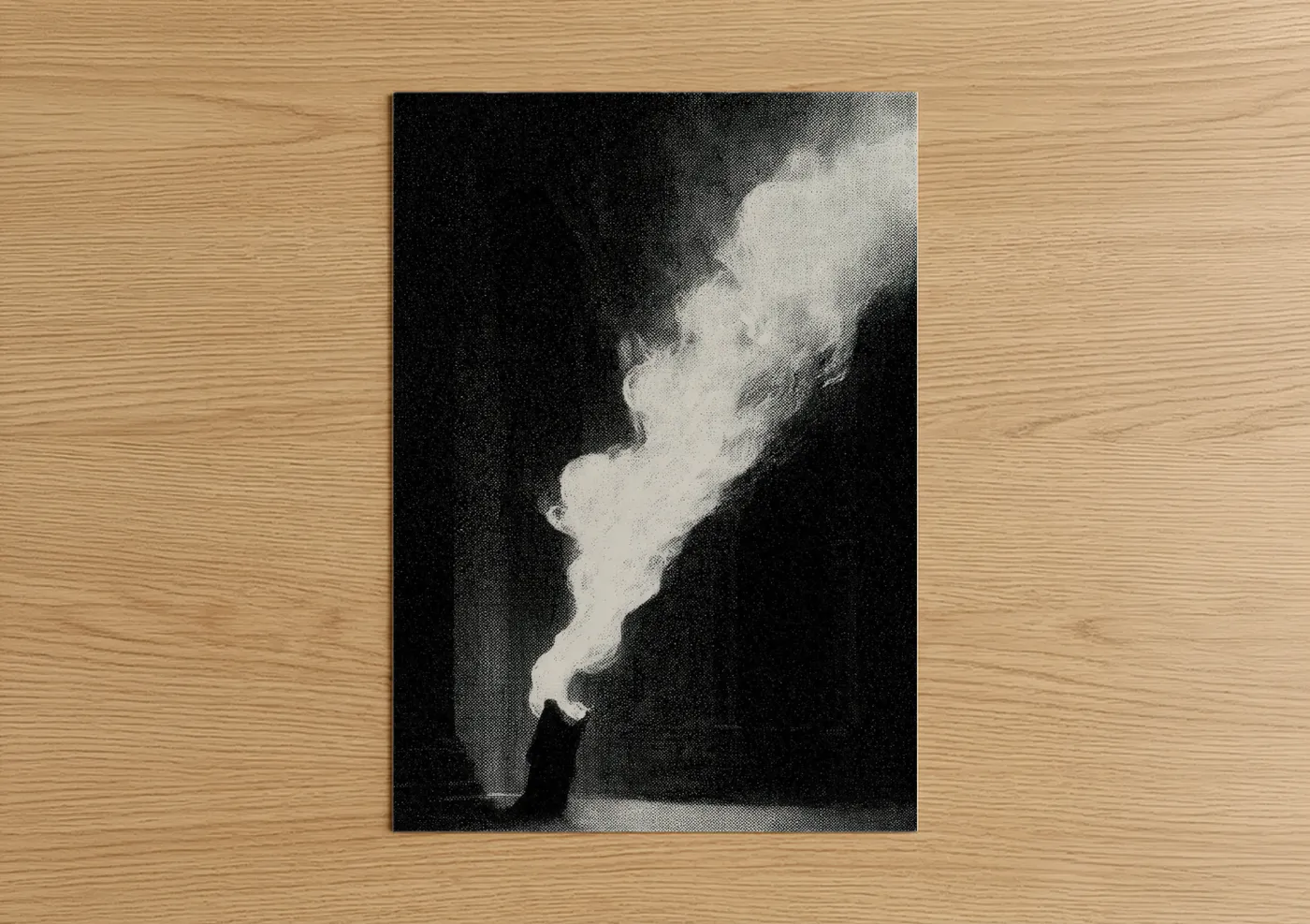 Mystical Smoke Ascension Witchcraft Wall Art