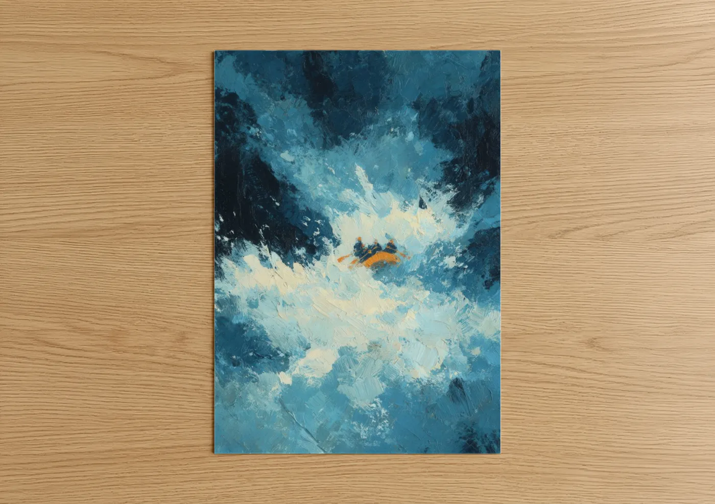 Whitewater Rafting River Adventure Wall Art
