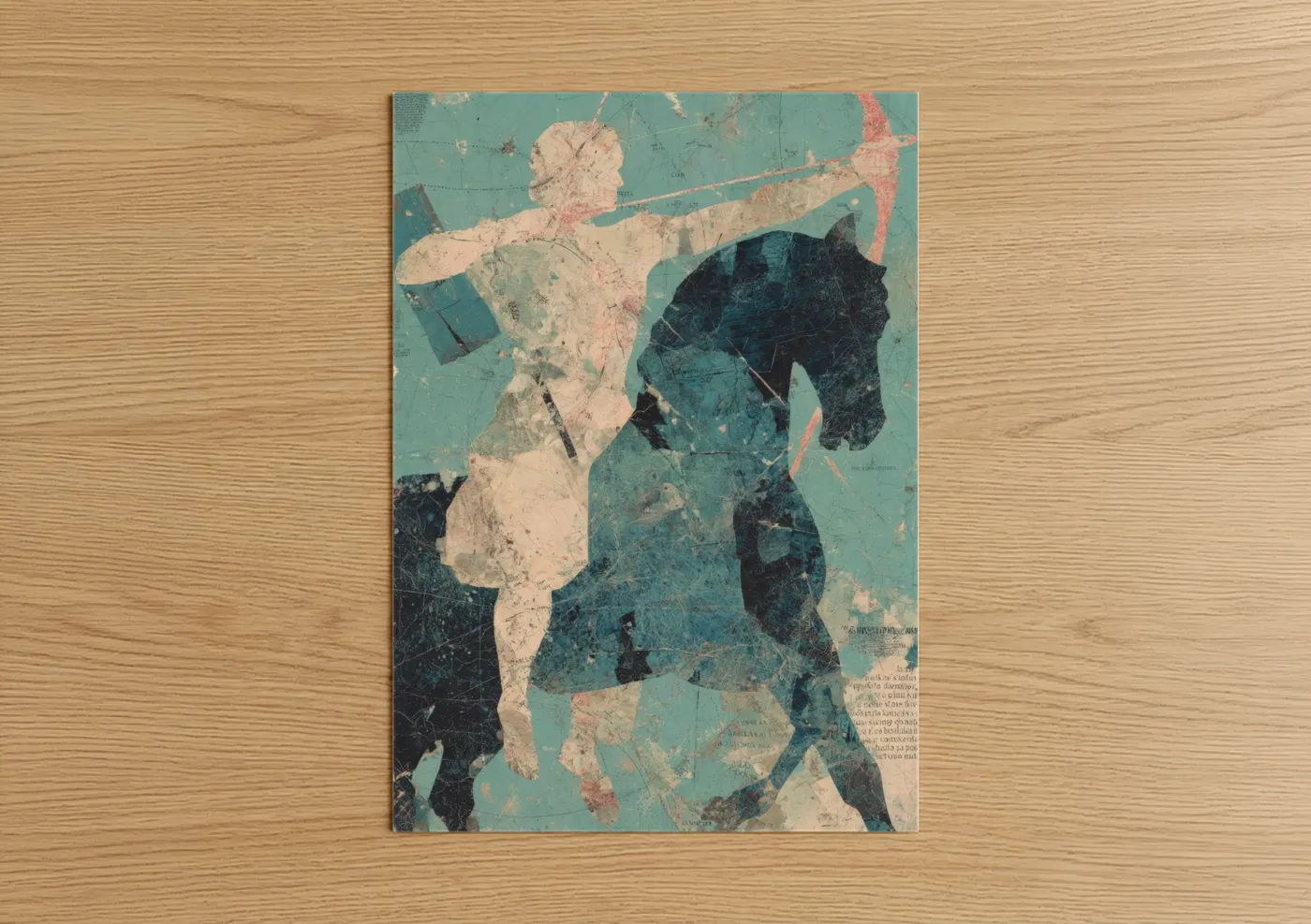 Sagittarius Archer Zodiac Constellation Wall Art