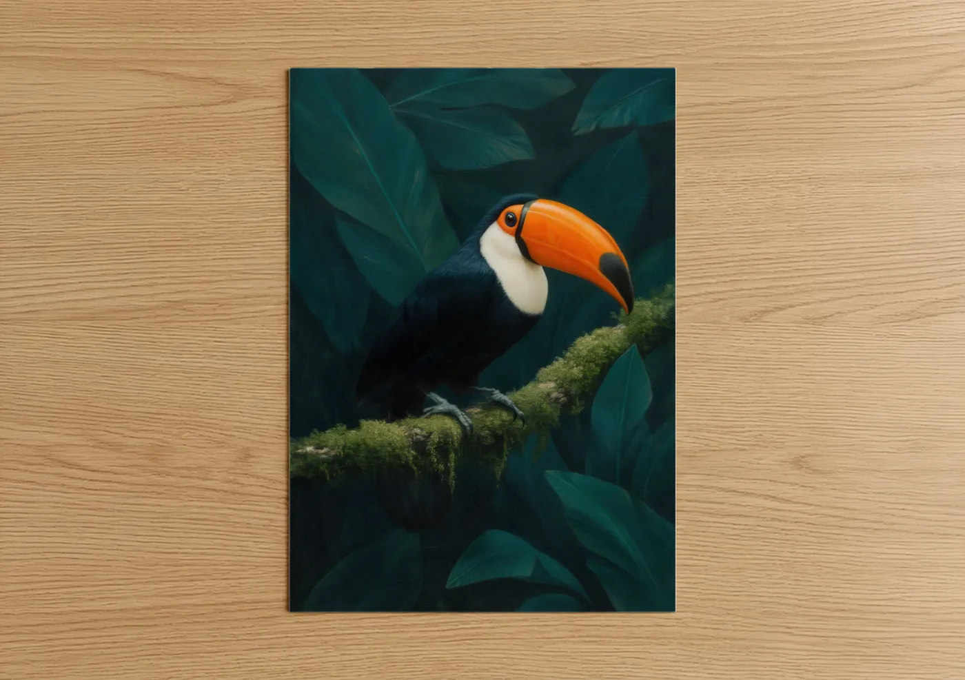 Vibrant Toucan Tropical Bird Wall Art