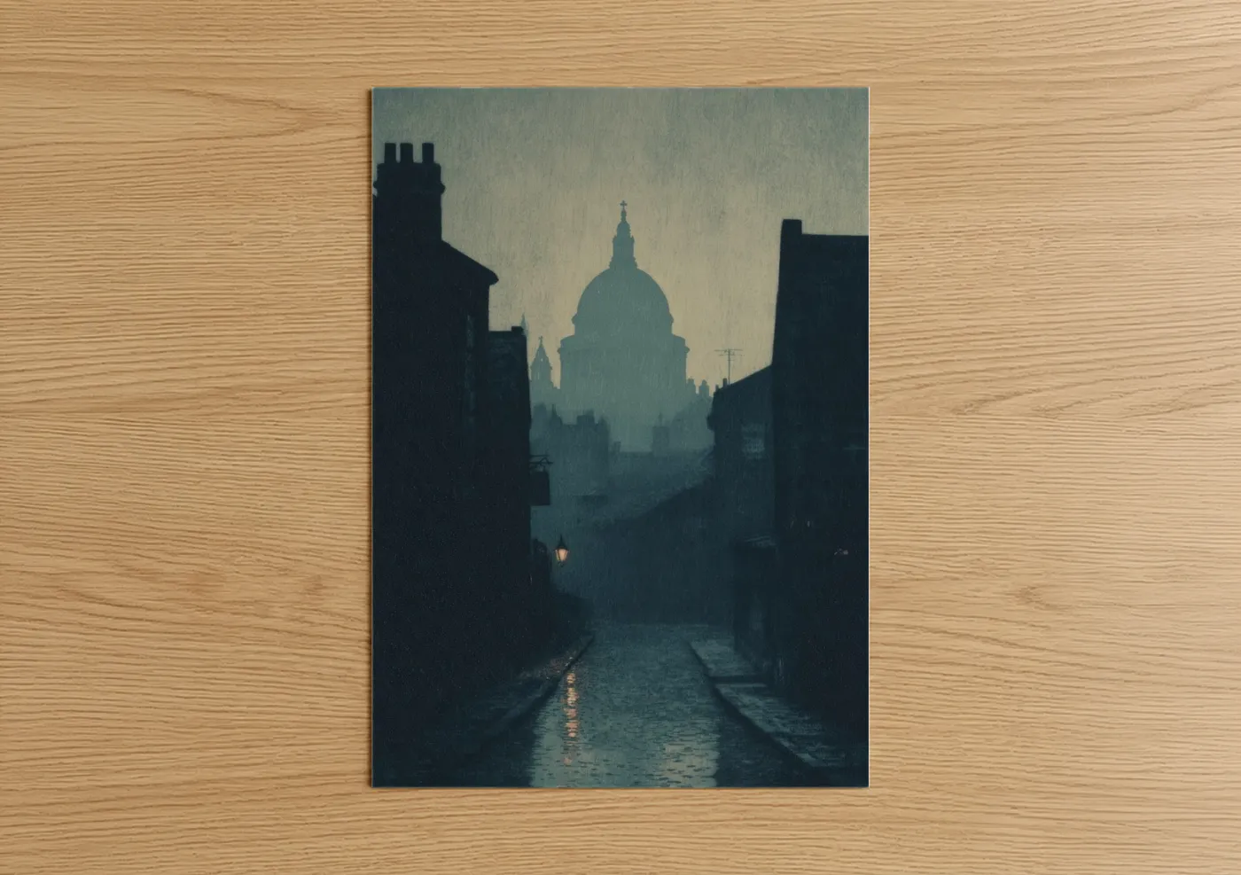 St Paul's Cathedral Misty London Fog Wall Art