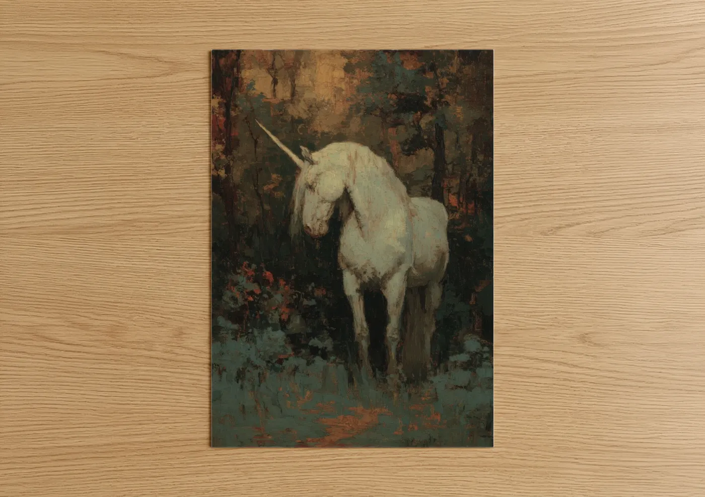Enchanted Unicorn Fantasy Wall Art