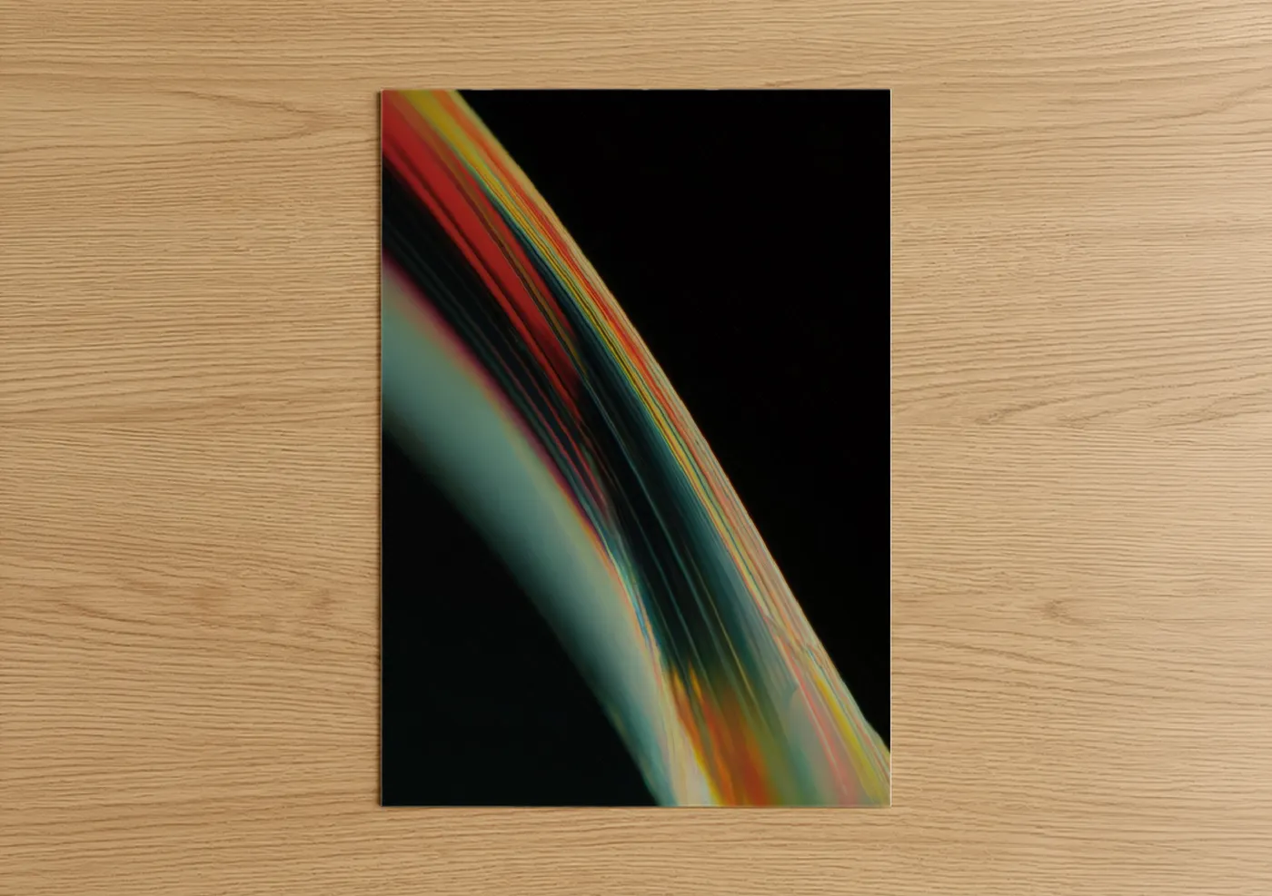 Radiant Glass Flow Modern Wall Art