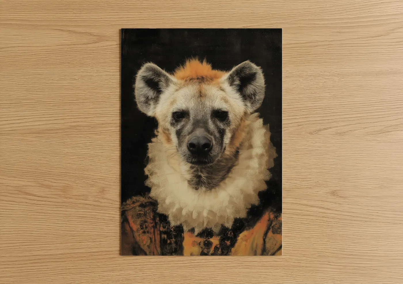 Regal Hyena Portrait Wildlife Wall Art