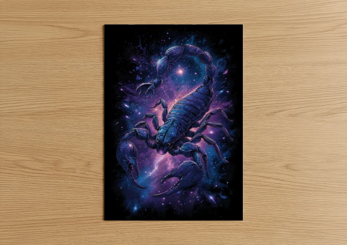 Cosmic Scorpion Nebula Wall Art