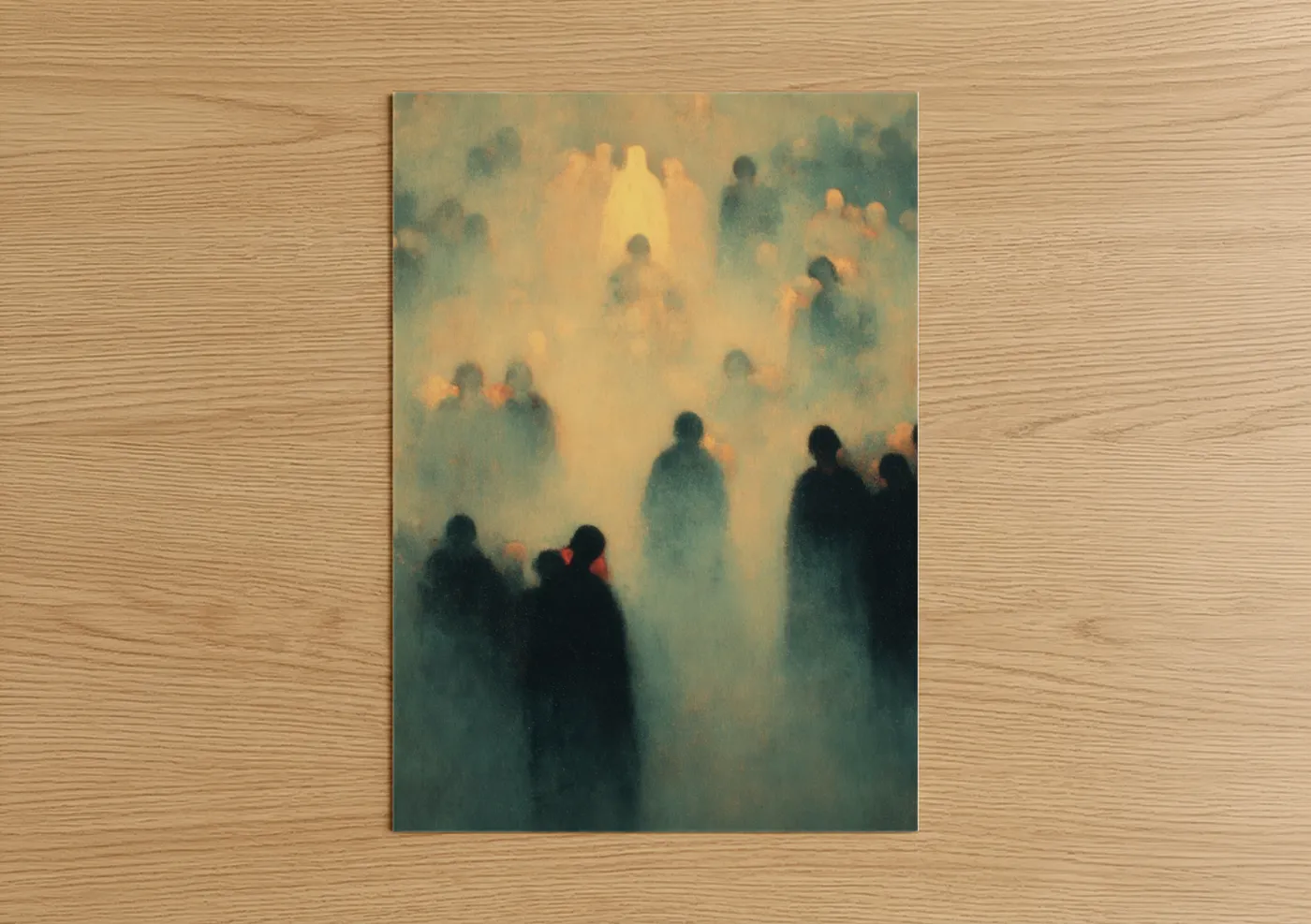 Pentecost Light Divine Spiritual Art Wall Art