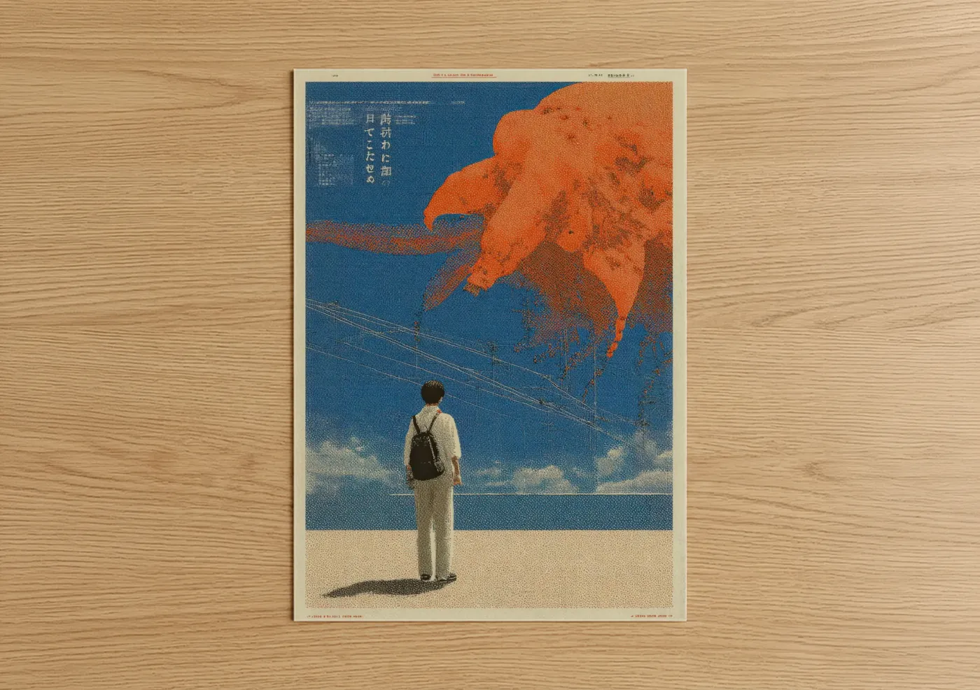 Kaiju Beach Dream Y2K Poster Wall Art